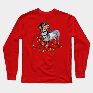 Lighten up Dachshund Long Sleeve T-Shirt